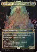 Galadriel, Light of Valinor (Borderless) (Surge Foil) (HOC-072) - The Hobbit: Eternal-Legal Foil
