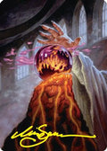 Palantir of Orthanc Art Card (Gold-Stamped Signature) (ASHOB-037) - Art Series: The Hobbit