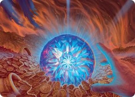 The Arkenstone Art Card (ASHOB-044) - Art Series: The Hobbit