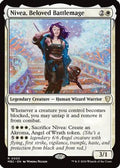 Nivea, Beloved Battlemage (-003) - Mystery Booster Commander Edition Foil