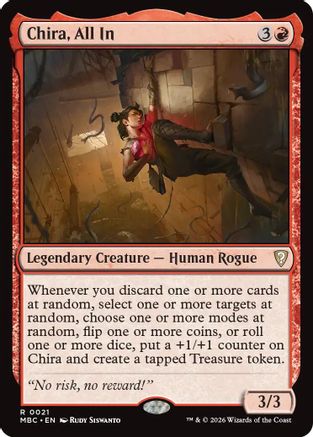 Chira, All In (-021) - Mystery Booster Commander Edition