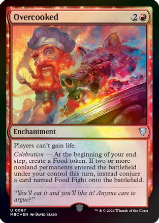 Overcooked (-067) - Mystery Booster Commander Edition Foil