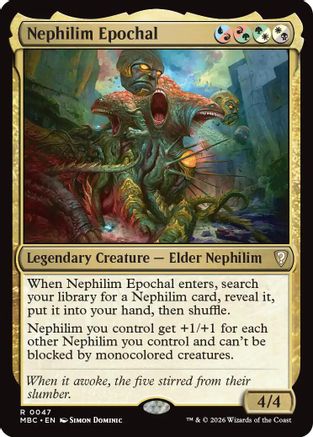 Nephilim Epochal (-047) - Mystery Booster Commander Edition Foil