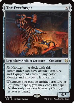The Everforger (-059) - Mystery Booster Commander Edition Foil
