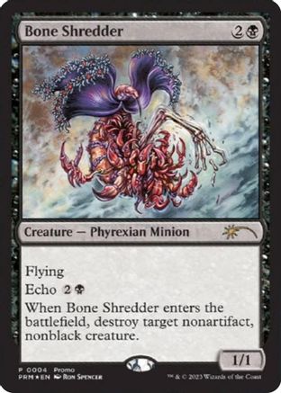 Bone Shredder (Graphic Novel Insert) (MEDIA-004) - Media Promos Foil