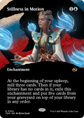 Stillness in Motion (Borderless) (TDM-334) - Tarkir: Dragonstorm: (Showcase, enchantment) Foil