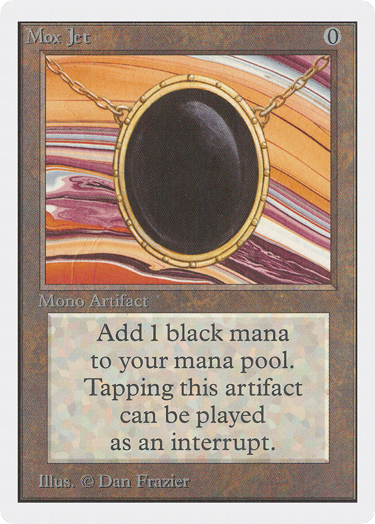 Mox Jet (2ED-) - Unlimited Edition