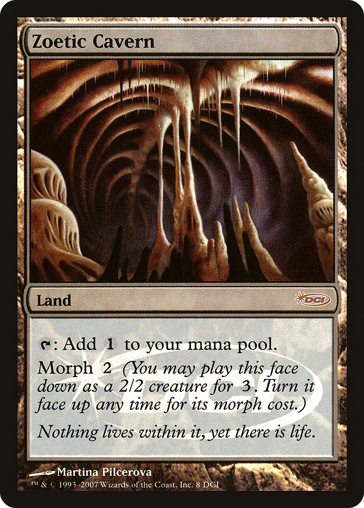 Zoetic Cavern (WPN-008) - DCI Promos Foil