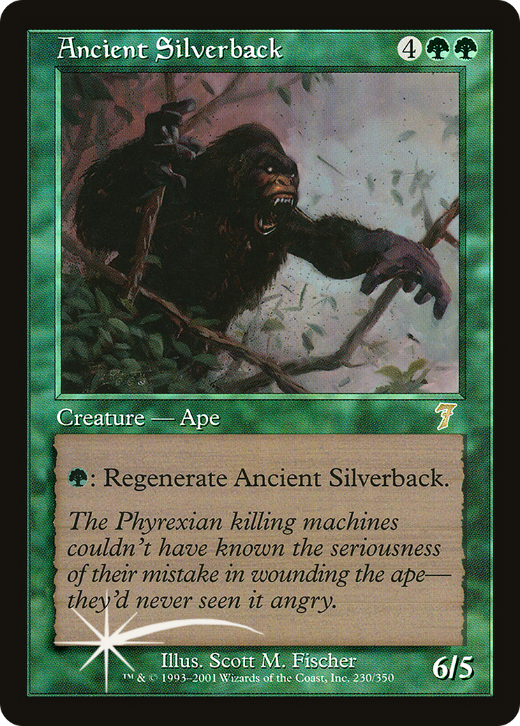 Ancient Silverback (7ED-230★) - 7th Edition Foil