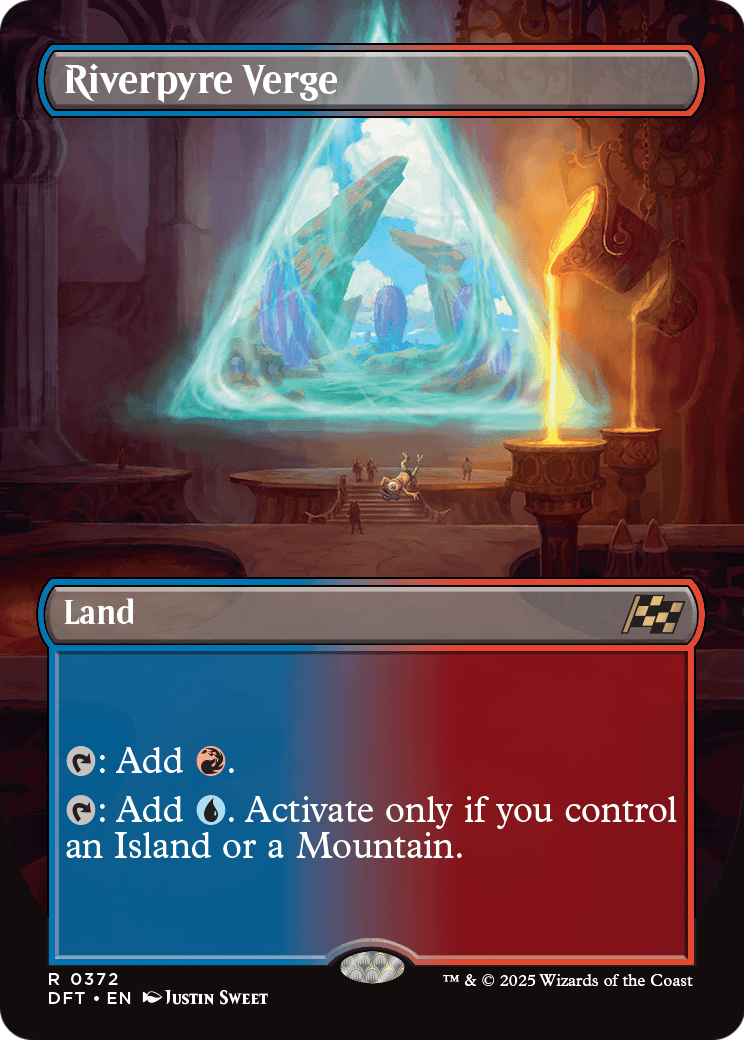 Riverpyre Verge (Borderless) (DFT-372) - Aetherdrift