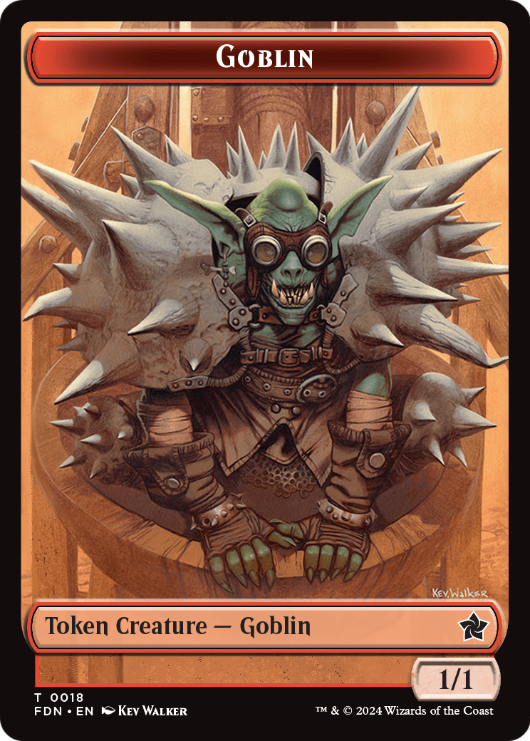 Goblin (TFDN-018) - Foundations Tokens Foil
