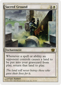 Sacred Ground (8ED-039) - 8th Edition