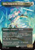 Miku, Song of the People - Trostani, Selesnya's Voice (SLD-2429) - Secret Lair Drop Series Foil