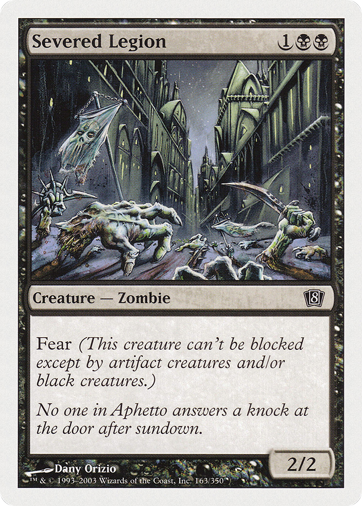 Severed Legion (8ED-163) - 8th Edition Foil