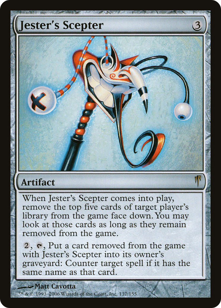 Jester's Scepter (CSP-137) - Coldsnap