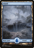Island (259) - Full Art (BFZ-259) - Battle for Zendikar Foil