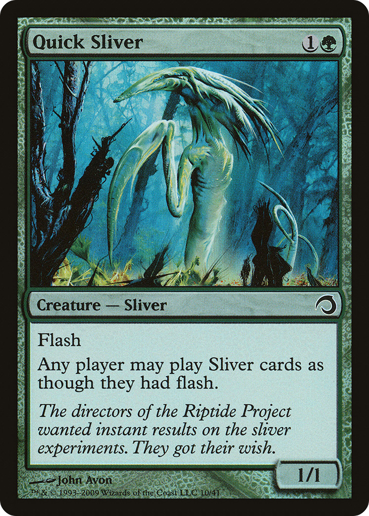 Quick Sliver (PDS-010) - Premium Deck Series: Slivers Foil