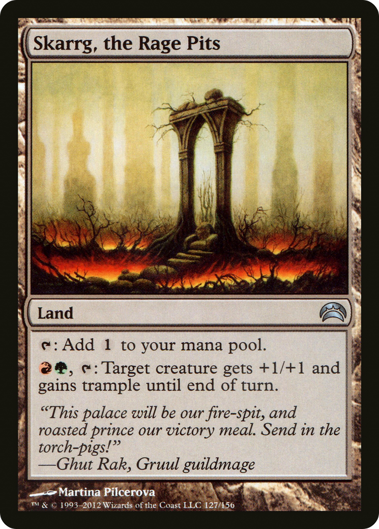 Skarrg, the Rage Pits (PC2-127) - Planechase 2012 Foil