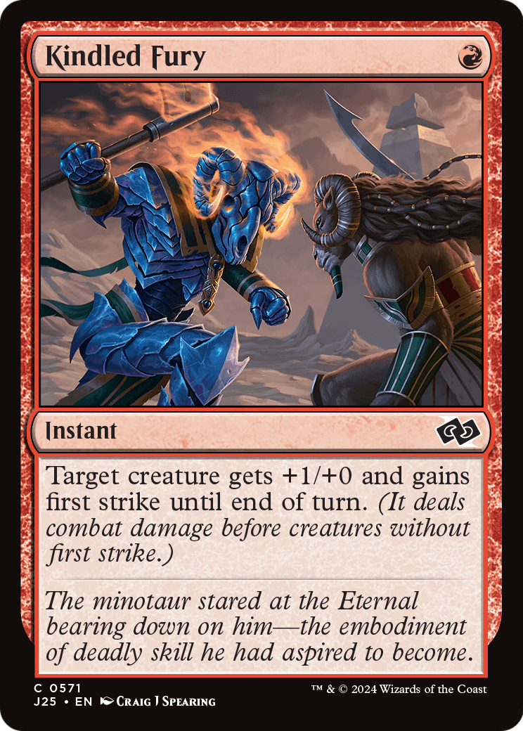 Kindled Fury (J25-571) - Foundations Jumpstart