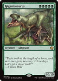 Gigantosaurus (FDC-207) - Commander: Foundations