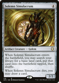 Solemn Simulacrum (AFC-216) - Forgotten Realms Commander