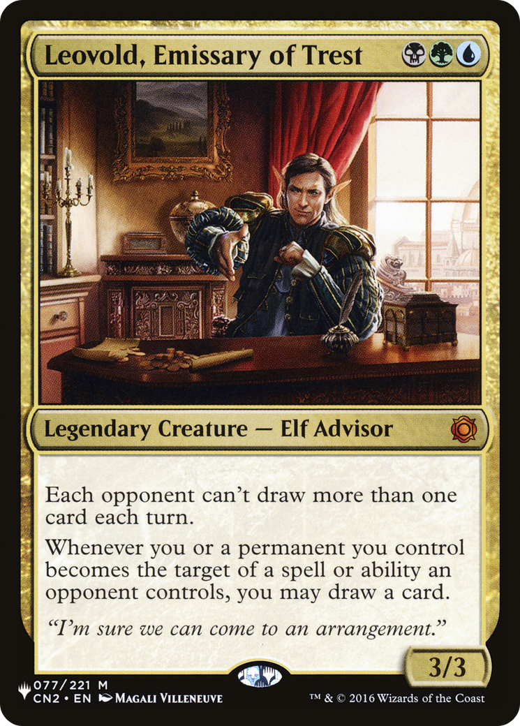 Leovold, Emissary of Trest (LIST-CN2-77) - The List