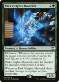 Park Heights Maverick (PPSNC-063) - New Capenna Commander Promos Foil