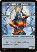 Sculpture Treasure // Beast Double-Sided Token (FRA-13 // 8) - Reality Fracture Foil