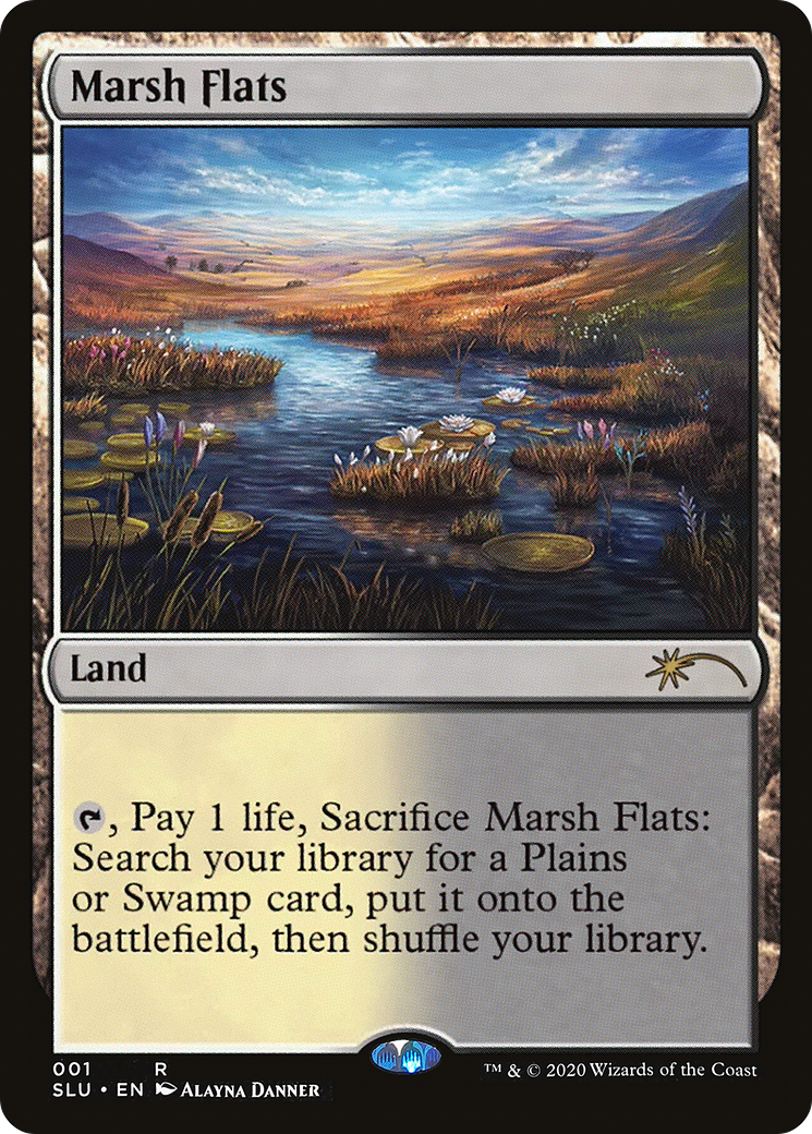 Marsh Flats (SLU-001) - Secret Lair: Ultimate Edition