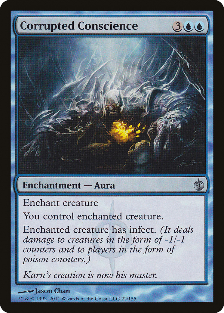 Corrupted Conscience (MBS-022) - Mirrodin Besieged Foil