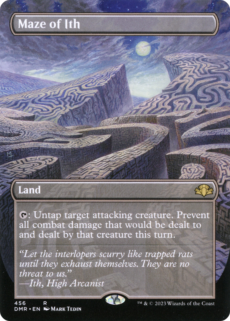 Maze of Ith (Borderless) (DMR-456) - Dominaria Remastered Foil
