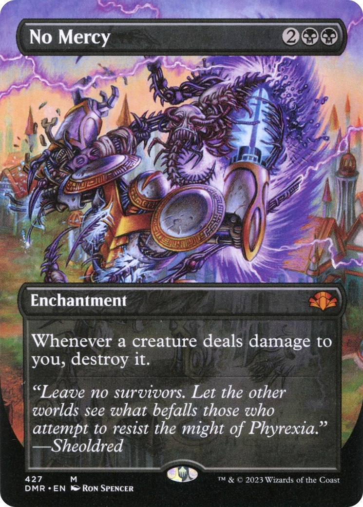 No Mercy (Borderless) (DMR-427) - Dominaria Remastered Foil