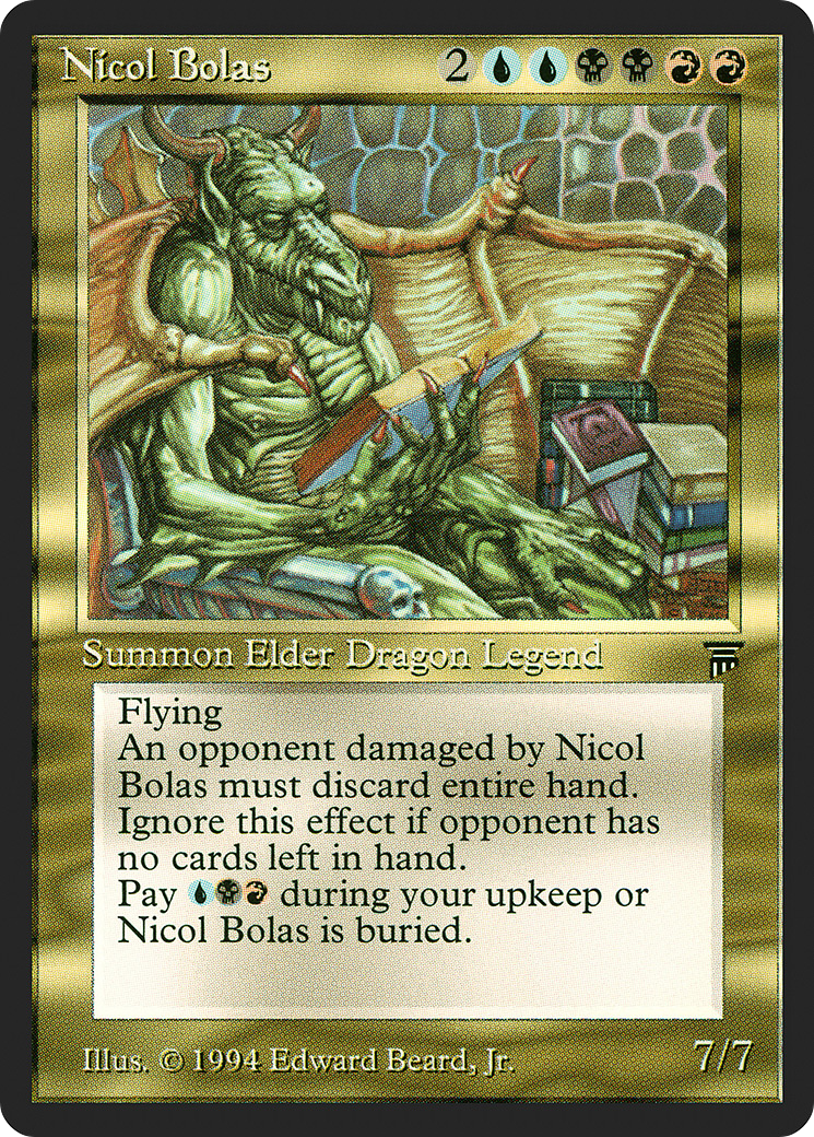Nicol Bolas (LEG-) - Legends