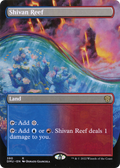 Shivan Reef (Borderless) (DMU-380) - Dominaria United Foil