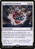 Temporary Lockdown (PPDMU-036) - Dominaria United Promos