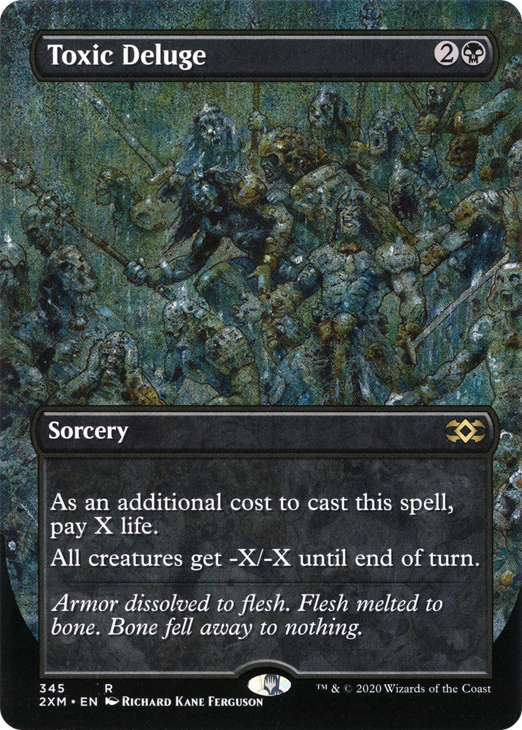 Toxic Deluge (Borderless) (2XM-345) - Double Masters