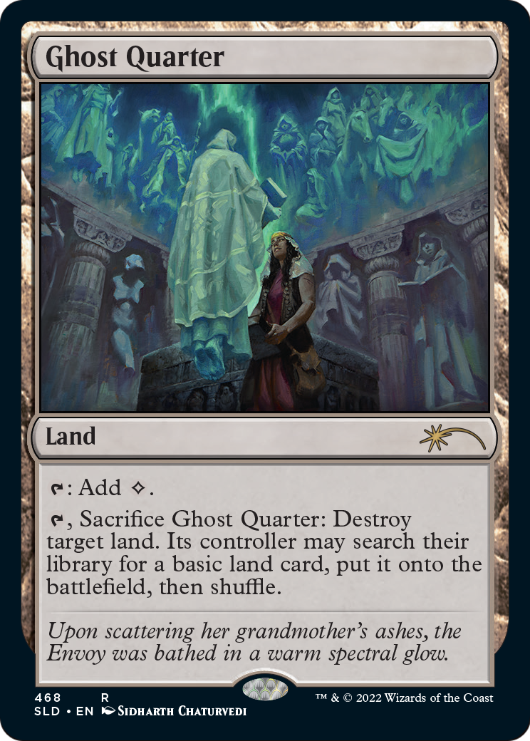 Ghost Quarter (468) (SLD-468) - Secret Lair Drop Foil