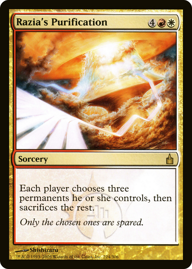 Razia's Purification (RAV-224) - Ravnica: City of Guilds