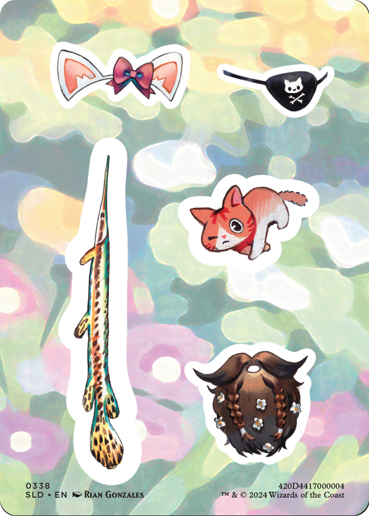 Sticker Sheet (0338) (SLD-338) - Secret Lair Drop