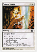 Sacred Nectar (8ED-040) - 8th Edition Foil