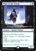 Piper of the Swarm (PRE-100S) - Throne of Eldraine Promos Foil