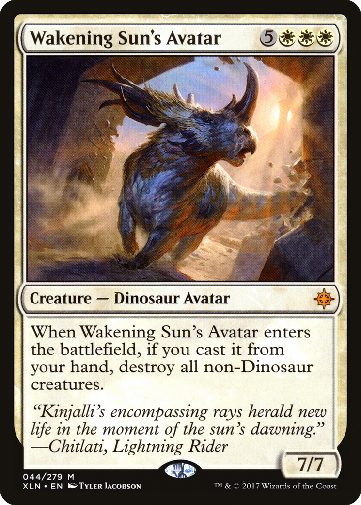 Wakening Sun's Avatar (XLN-044) - Ixalan Foil