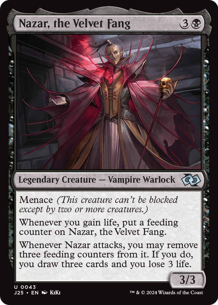 Nazar, the Velvet Fang (Anime) (J25-043) - Foundations Jumpstart