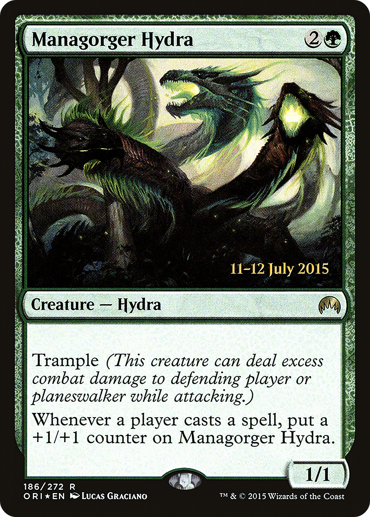 Managorger Hydra (PRE-186S) - Magic Origins Promos Foil