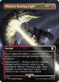 Olorin's Searing Light (Borderless) (LTC-503) - Tales of Middle-earth Commander Foil