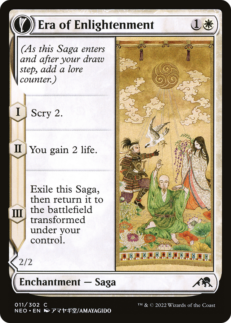 Era of Enlightenment (NEO-011) - Kamigawa: Neon Dynasty: (fandfc, enchantment)