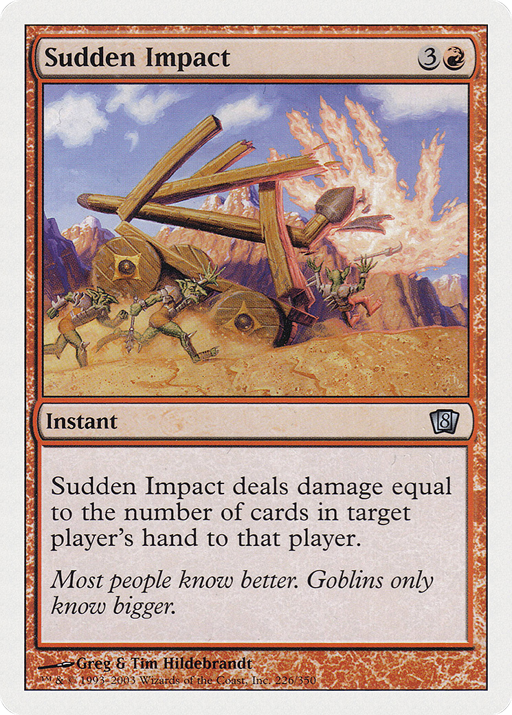 Sudden Impact (8ED-226) - 8th Edition
