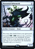 Perennial Behemoth (PRE-202) - The Brothers' War Promos Foil