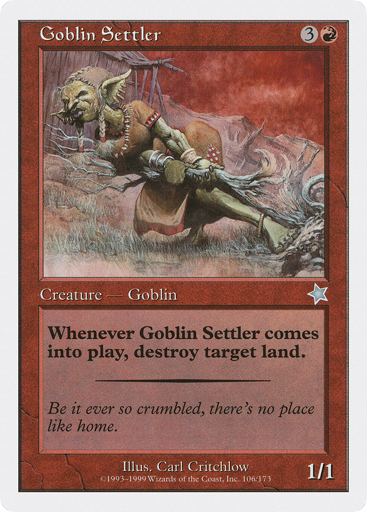 Goblin Settler (S99-106) - Starter 1999