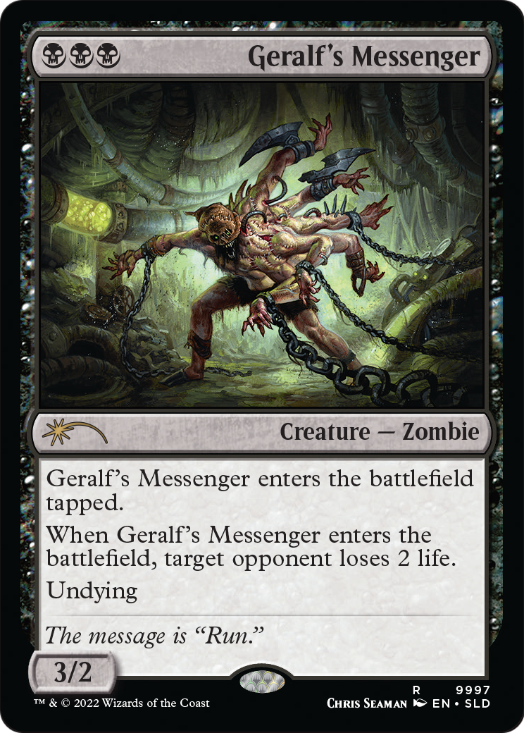 Geralf's Messenger (SLD-9997) - Secret Lair Drop